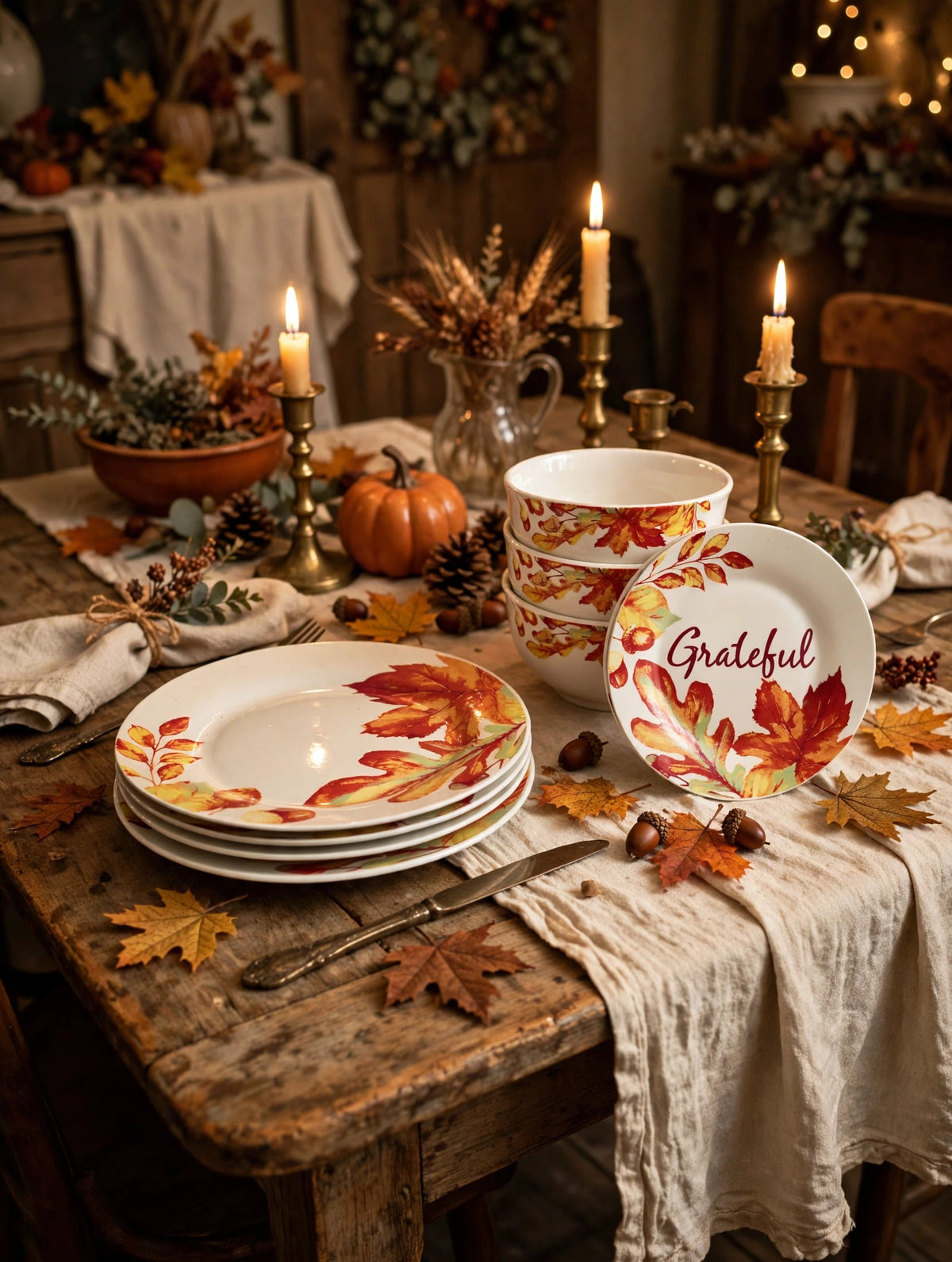 Grateful Dinnerware - styled lifestyle photo