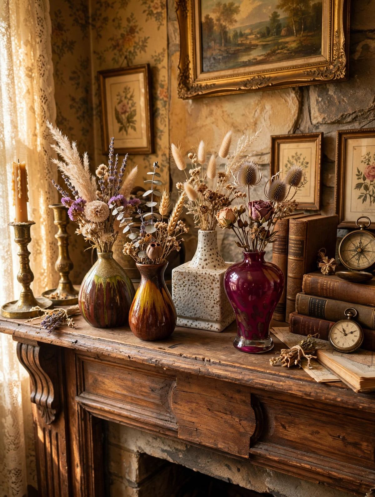 Vase Grouping - styled lifestyle photo
